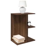 Noptiera Stejar maro 46,5x29x61 cm Lemn prelucrat GartenMobel Dekor