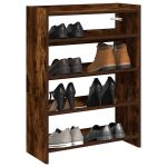 Pantofar, stejar fumuriu, 60x25x62 cm, lemn prelucrat GartenMobel Dekor