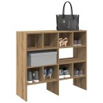 Rafturi pantofi 2 buc Stejar artizanal stivuibil 89,5x30x40 cm GartenMobel Dekor