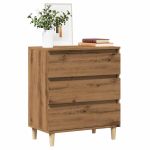 Bufetă Stejar artizanal 60x35x70 cm Lemn prelucrat GartenMobel Dekor