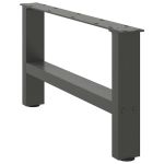 Picioare măsuță de cafea Antracit 2 buc 30×70 cm Oțel GartenMobel Dekor
