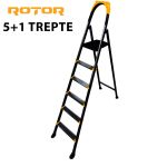 Scara Metalica Pliabila 5+1 Trepte ROTOR Innovative ReliableTools