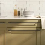 Mânere de dulap, 5 buc., negru, 480 mm, oțel inoxidabil GartenMobel Dekor