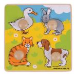 Primul meu puzzle - animale de companie PlayLearn Toys