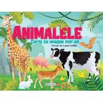 Carte cu imagini pop-up - Animalele PlayLearn Toys