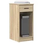 Suport turn pentru computer cu sertar Stejar Sonoma 35x45x77 cm GartenMobel Dekor