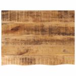 Blat de masă margine naturală, 70x60x2,5 cm, lemn masiv mango GartenMobel Dekor