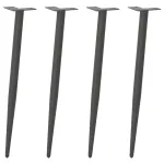 Picioare măsuță cafea Formă conică 4 buc Antracit 72-73 cm Oțel GartenMobel Dekor