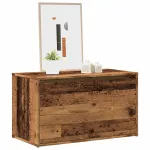 Bancă de hol, Lemn vechi, 80x40x45 cm, PAL GartenMobel Dekor