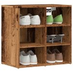 Dulap Pantofi lemn vechi 52x30x50 cm GartenMobel Dekor
