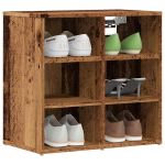 Dulapuri de pantofi 2 buc Lemn vechi 52x30x50 cm GartenMobel Dekor