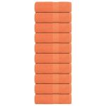 Prosoape de săpun 10 buc Portocaliu 360 g/m² 100% bumbac GartenMobel Dekor