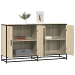 Dulap, stejar sonoma, 134x35x76 cm, lemn prelucrat GartenMobel Dekor