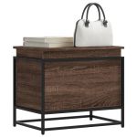 Cutie depozitare stejar maro 60x40x51,5 cm lemn prelucrat GartenMobel Dekor