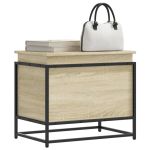 Cutie depozitare stejar sonoma 60x40x51,5 cm lemn prelucrat GartenMobel Dekor