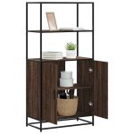 Dulapuru Stejar maro 68x35x139 cm lemn și metal prelucrat GartenMobel Dekor