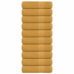 Prosoape de baie 10 buc Aur 100x150 cm 360 g/m² 100% bumbac GartenMobel Dekor