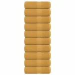 Prosoape de săpun 10 buc Aur 30x30 cm 360 g/m² 100% bumbac GartenMobel Dekor