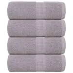 Prosoape pentru oaspeți 4 buc Gri 30x50 cm 360 g/m² 100% bumbac GartenMobel Dekor