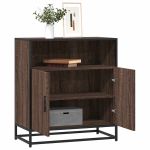 Bufetă Stejar maro 68x35x76 cm Lemn prelucrat GartenMobel Dekor