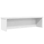 Suport de bucătărie stivuibil, alb, 60x15x16 cm, lemn prelucrat GartenMobel Dekor