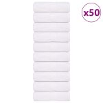 Prosoape pentru oaspeți 50 buc alb 30x50cm 360 g/m² 100% bumbac GartenMobel Dekor