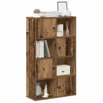 Bibliotecă, lemn vechi, 60x24x101,5 cm, lemn prelucrat GartenMobel Dekor