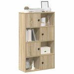 Bibliotecă, stejar sonoma, 60x24x101,5 cm, lemn prelucrat GartenMobel Dekor