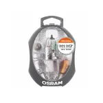 Trusa Lampi de Rezerva OSRAM 7 Bucati H1 H7 P21W PY21W P21/5W R5W W5W Set de Lampi Auto Performance AutoTuning