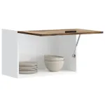 Dulap de bucatarie "Porto" din lemn de stejar afumat GartenMobel Dekor