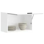 Dulap de bucatarie "Porto" din lemn prelucrat alb GartenMobel Dekor