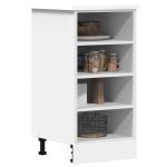 Dulap inferioară alb 40x44,5x81,5 cm lemn prelucrat GartenMobel Dekor