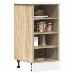 Dulap inferior, stejar sonoma, 40x44,5x81,5 cm, lemn prelucrat GartenMobel Dekor