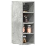 Dulap suspendat, gri beton, 20x29,5x60 cm, lemn prelucrat GartenMobel Dekor