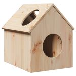Casă pentru pisici 41x50x50 cm din lemn masiv de pin GartenMobel Dekor