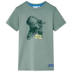 Tricou pentru copii, kaki, 116 GartenMobel Dekor