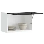 Dulap de bucătărie „Kalmar” lemn prelucrat negru GartenMobel Dekor