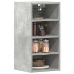 Dulap suspendat, gri beton, 30x29,5x60 cm, PAL GartenMobel Dekor