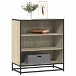 Dulap, stejar sonoma, 68x35x76 cm, lemn prelucrat și metal GartenMobel Dekor
