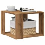 Măsuță cafea, stejar artizanal, lemn vechi, lemn prelucrat GartenMobel Dekor