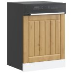 Panou pentru mașină spălat vase „Lucca” Lemn stejar artizanal GartenMobel Dekor
