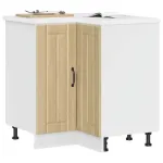Dulap de bază pe colț de bucătărie „Lucca” stejar Sonoma lemn GartenMobel Dekor