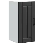 Dulap de bucătărie „Lucca” lemn prelucrat negru GartenMobel Dekor