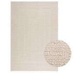 Covor „ZIZUR” crem aspect iută pentru interior și exterior GartenMobel Dekor