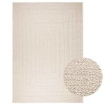 Covor „ZIZUR” crem aspect iută pentru interior și exterior GartenMobel Dekor