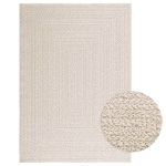 Covor „ZIZUR” crem aspect iută pentru interior și exterior GartenMobel Dekor