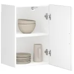 Dulap de bucatarie "Porto" din lemn prelucrat alb GartenMobel Dekor