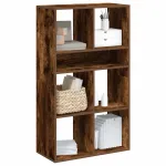 Bibliotecă, stejar fumuriu, 66x31x112 cm, lemn prelucrat GartenMobel Dekor