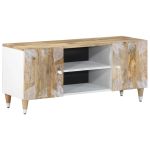 Dulap TV 105x33,5x46 cm lemn masiv de mango GartenMobel Dekor