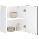 Dulap de bucatarie "Porto" din lemn de stejar afumat GartenMobel Dekor